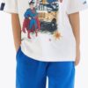 14590bb93874c1b6537348723d24d5b0 DIADORA JU.T-SHIRT SS SUPERHEROES Optical White/Princess Blue