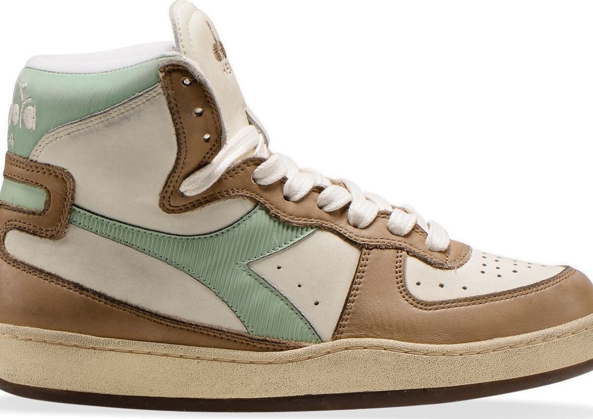 DIADORA Mi Basket Used Whisper White