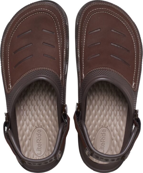 15f6a68cd58fe003282a76a39d3390bf Crocs™ Yukon Vista II LR Clog Men's Espresso/Mushroom