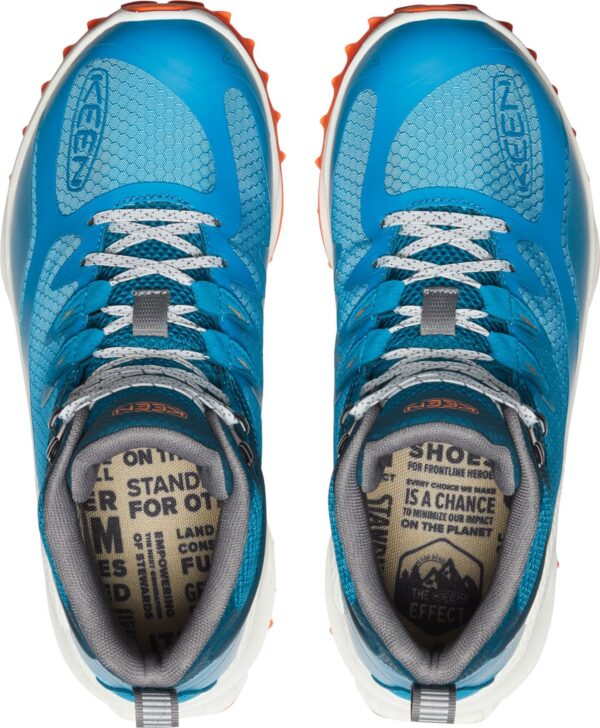 16363cbb78d8e957c03c2114b4a463fc Keen Zionic Mid Wp Women's Fjord Blue/Tangerine