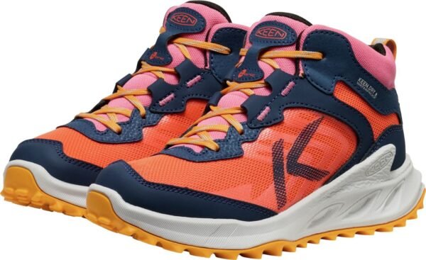Keen Zionic Mid Wp Kid's 1031137 Naval Academy/Nasturtium