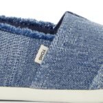TOMS DARK SKY TEXTURED DENIM/FRAY 10021887 Blue