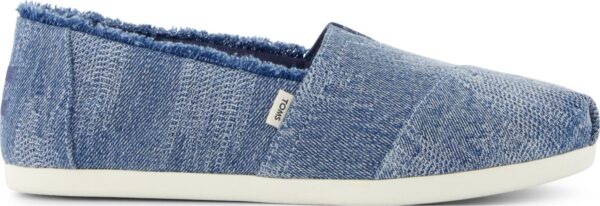 TOMS DARK SKY TEXTURED DENIM/FRAY 10021887 Blue