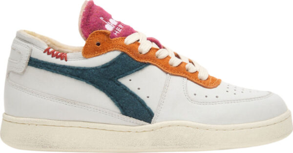 194f800a6451c95ba91b8269fce63935 DIADORA Mi Basket Row Cut Tennis White/Eden