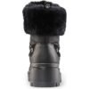 1a160a22f7da3f4183d2fbc37c45b637-1 COUGAR MARLOW LEATHER FUR Black