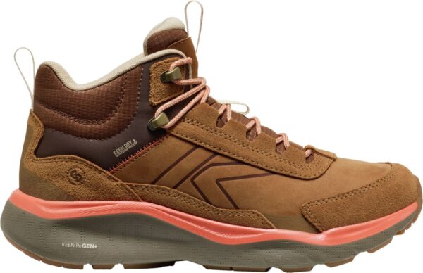 1ad1f5f8fcaddbf250db73028fbae88d Keen Leiki Leather Mid Wp Women's 1031189 Chipmunk/Bison
