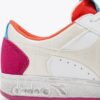 DIADORA Magic Basket Low Croco Wn Wht/Bachelor Button/Daiquiri