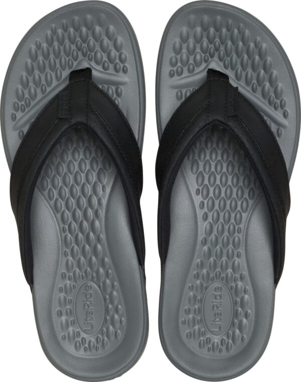 Crocs™ Yukon Surf Flip Slate Grey/Black