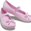 1d938a18ab78e0e63a3f1e404b853dac Crocs™ Brooklyn Bow Flat Ballerina Pink
