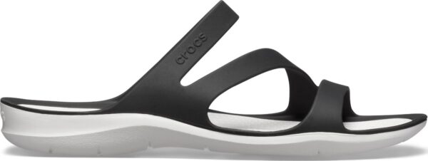 Swiftwater Sandal W Crocs™ Women's Swiftwater Sandal Black/White