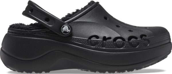 Crocs™ Baya Platform Lined Clog Black
