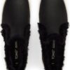 TOMS Leather Faux Fur Women's Bryce Sneaker Black