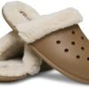 Crocs™ Classic Fuzz Scuff Sepia