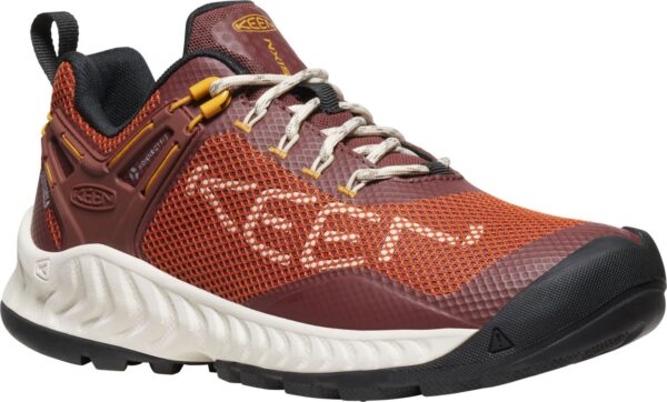 2128c8c1d23d403b20ec51b33abc5067 Keen NXIS EVO WP WOMEN Baked Clay/Golden Yellow