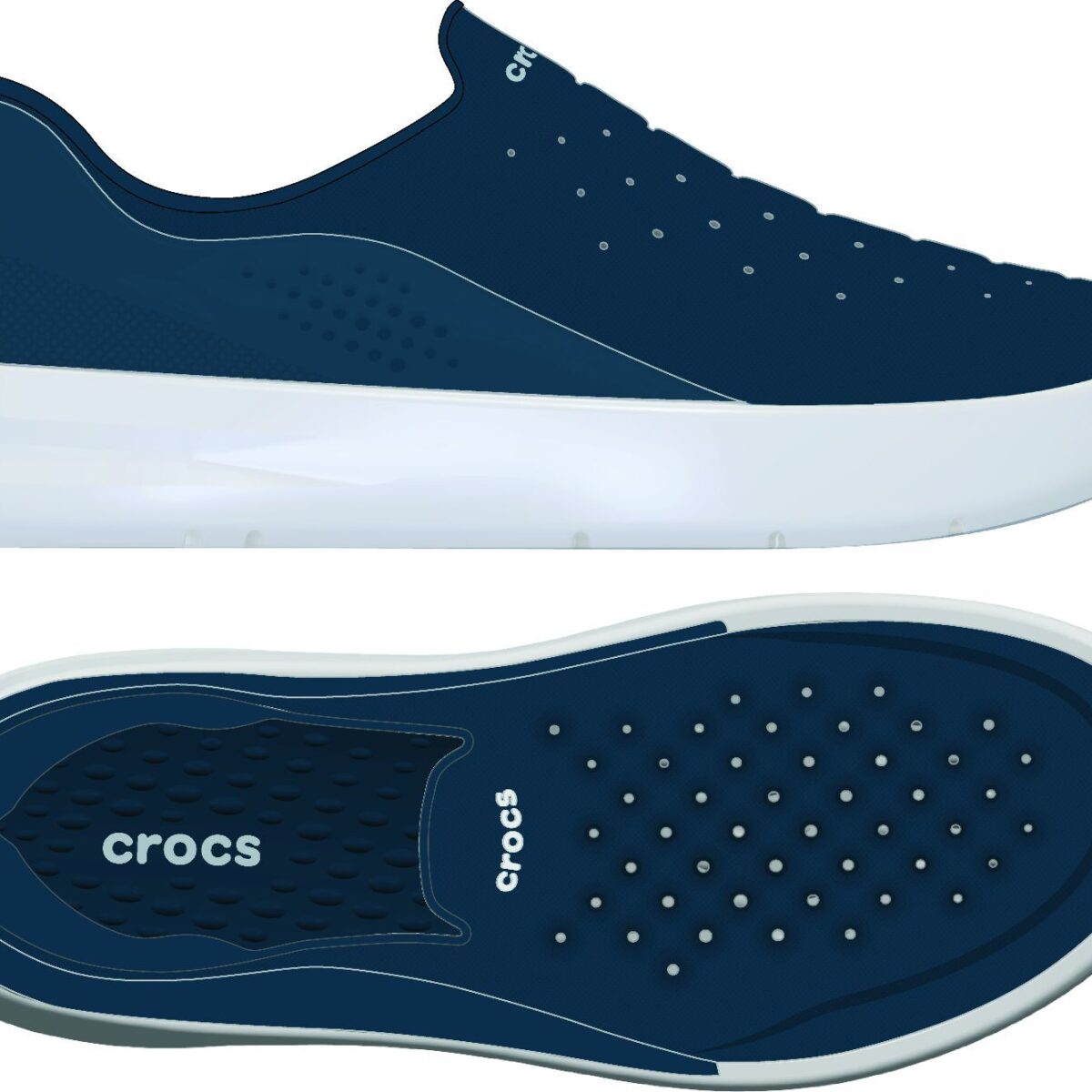 Crocs™ InMotion No Hands Slip On Navy