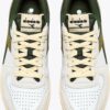 220976d3f2d63cca264e7022cbcc8bfb DIADORA Magic Basket Low Suede Leather White/Kombu Green