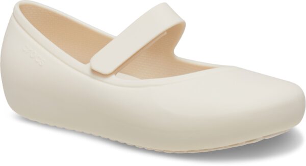 Crocs™ Brooklyn Mary Jane Flat Stucco