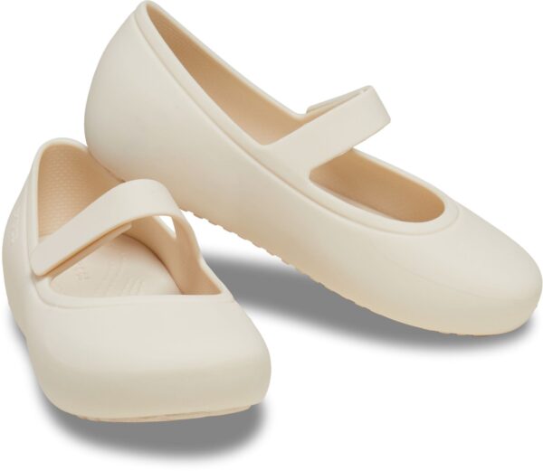 Crocs™ Brooklyn Mary Jane Flat Stucco