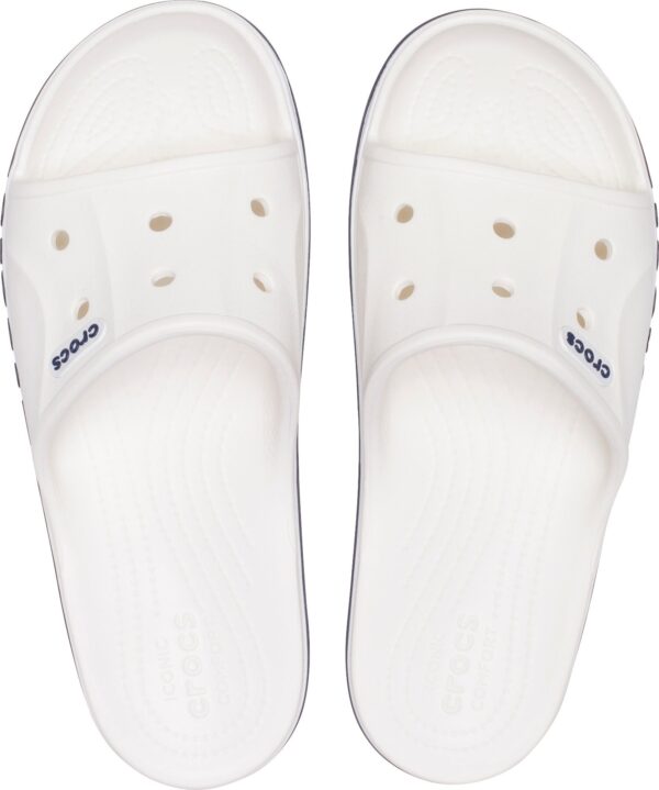 205392-126 Crocs™ Bayaband Slide White/Navy
