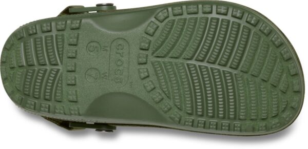 2437c9c65715d2f3dd0baf29eb587671 Crocs™ Classic Crafted Vegan Suede Clog Army Green