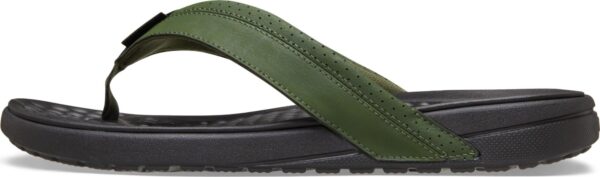 2444cd8b7f1af4d6669ae1374fa9804f Crocs™ Yukon Surf Flip Army Green/Black