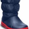 Crocs™ Kids' Winter Puff Boot Dark blue/Red