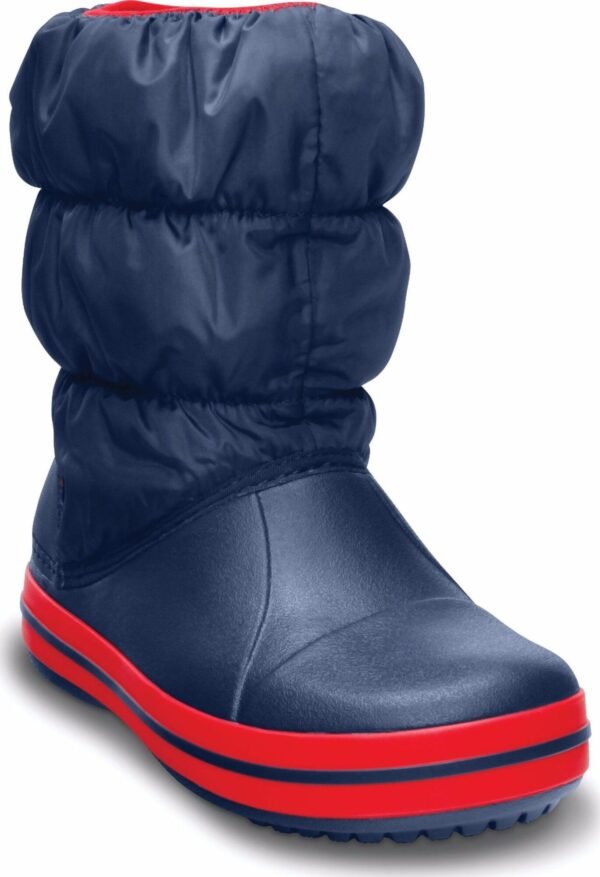 Crocs™ Kids' Winter Puff Boot Dark blue/Red