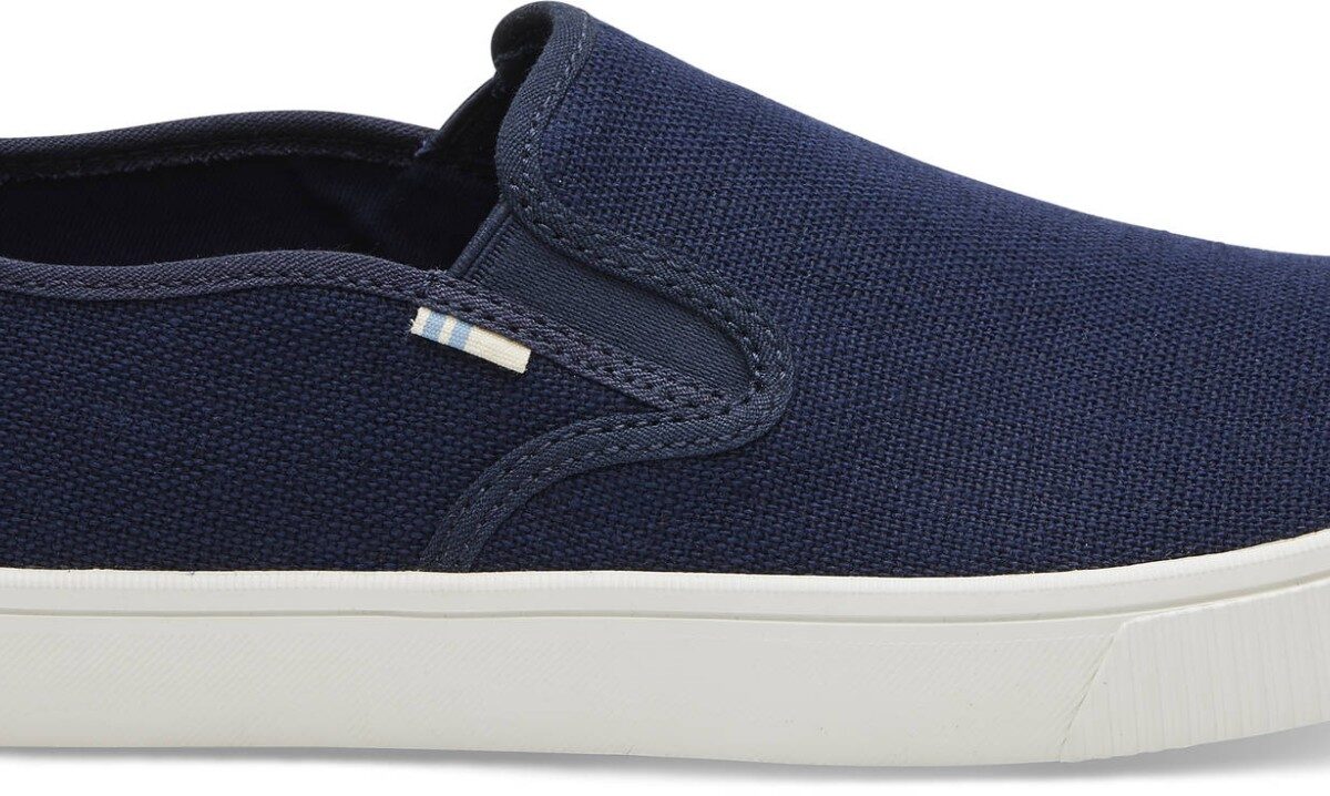 24dec71b01fbff430c9ca9f84590e627 TOMS Heritage Canvas Men's Baja Sneaker Navy