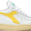 25c5a5490a36a9d3dc53afef59baf560 DIADORA Mi Basket Low Used White/Yellow Croms