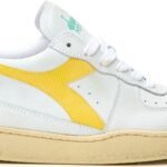 DIADORA Mi Basket Low Used White/Yellow Croms