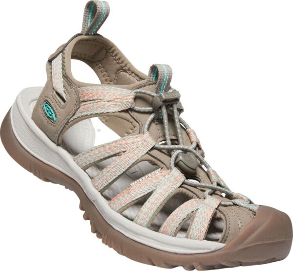 268f39729c2db7a142ea12fc70bfa51a Keen WHISPER WOMEN Taupe/Coral