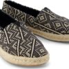 TOMS DIAMOND GLOBAL WOVEN 10021886 Black