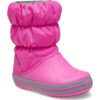 279f3ab45e3e3de5d5b45ab7d4970c32 Crocs™ Kids' Winter Puff Boot Electric Pink/Light Grey