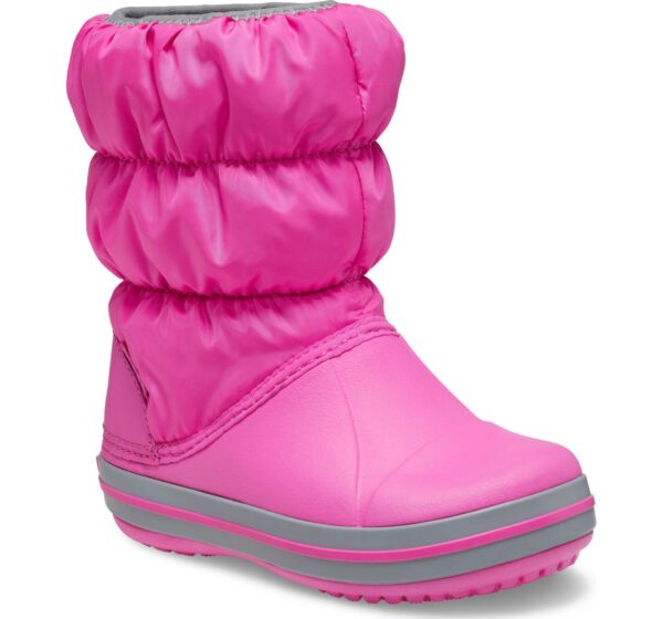 279f3ab45e3e3de5d5b45ab7d4970c32 Crocs™ Kids' Winter Puff Boot Electric Pink/Light Grey