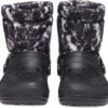 Crocs™ Classic Lined Neo Puff Tie Dye Boot Black