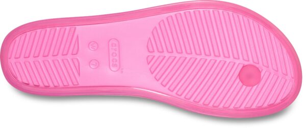 2884f9fb69048e5c53c2062d67fefe4b Crocs™ Miami Jelly Round Toe Flip Women's Pink Lemonade Jelly