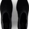 TOMS SUEDE/METALLIC WOMEN'S  EVELYN CHELSEA BOOT 100213 Black