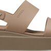 Crocs™ Brooklyn Low Wedge Womens Latte/Mushroom