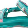 Teva Hurricane XLT 2 Kid's Unicorn Waterfall