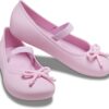 299f5acec62402b5d41332cd184ae240 Crocs™ Brooklyn Bow Flat Ballerina Pink