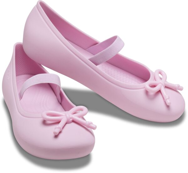 299f5acec62402b5d41332cd184ae240 Crocs™ Brooklyn Bow Flat Ballerina Pink