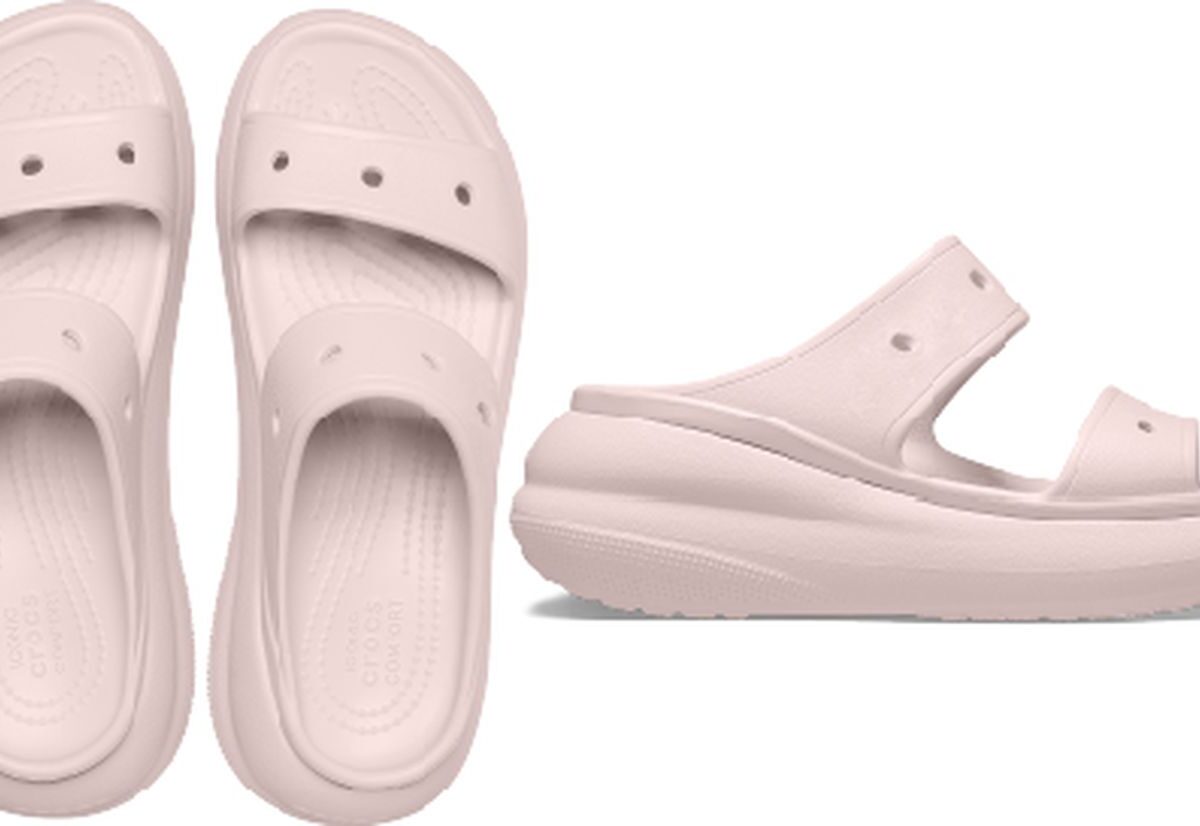 2b1cb74f76e06466a959949316bc5f64 Crocs™ Classic Crush Sandal Quartz