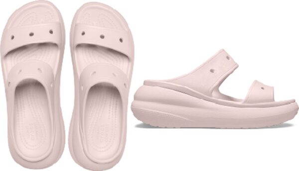 2b1cb74f76e06466a959949316bc5f64 Crocs™ Classic Crush Sandal Quartz