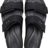 Crocs™ Brooklyn Sandal Low Wedge Women's Black