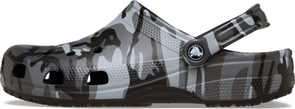 Crocs™ Classic Camouflage Clog Black/Slate Grey