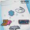 2dc725f84718a3f62afe1b07d4b0a33d Crocs™ Crocs WAVY LACE BACKER 5-PACK G0852800-MU Crocs WAVY LACE BACKER 5-PACK G0852800-MU