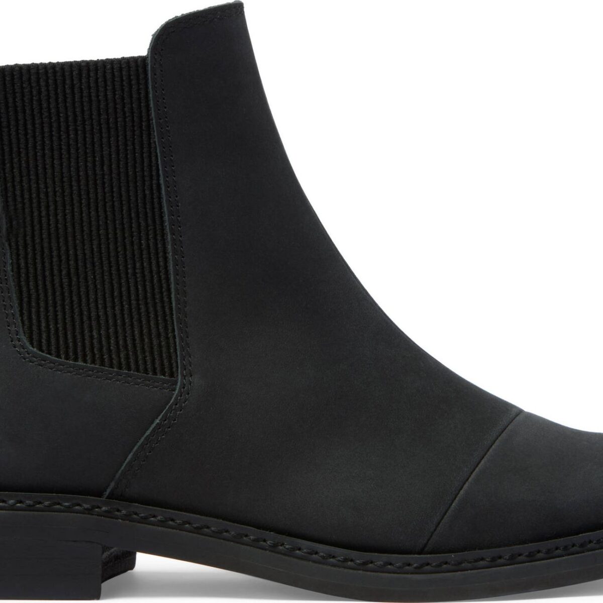 2de5ca181c7f76651f34a877977dd180 TOMS Leather Women's Charlie Boot Black