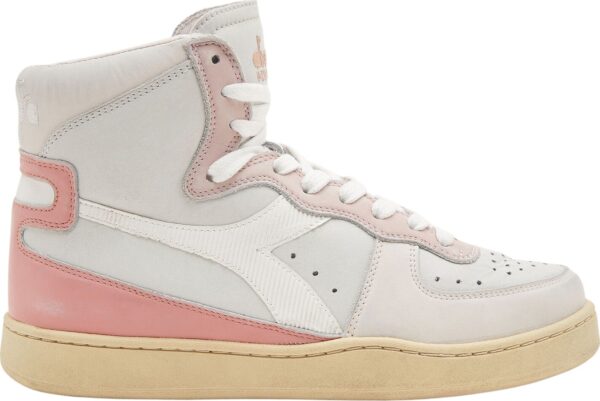 2ed2887a6c87b4ef76224263950e5cd7 DIADORA Mi Basket Used White/Pastel Parchment