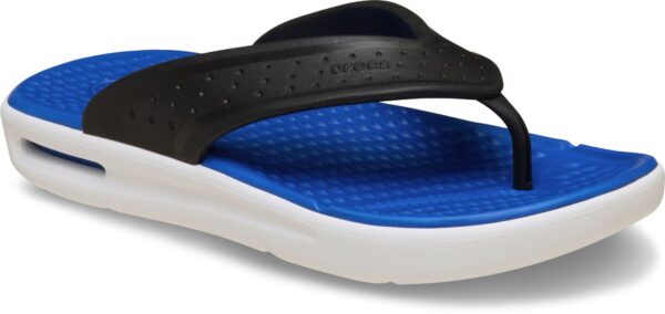 2f910db06772c9b7d8736e2f695d66ac Crocs™ INMOTION FLIP Black/Blue Bolt