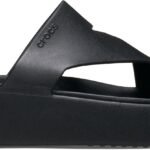 Crocs™ GETAWAY PLATFORM TOE LOOP Black
